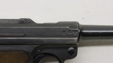 Luger Mauser P08 BYF 42, 9mm, Nazi Marked Black Widow Collector! - 3 of 19