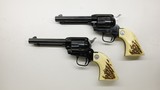 Colt Frontier Scout '62 Pair, 1962, 22LR, 4 3/4" New old stock! - 4 of 18