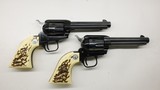 Colt Frontier Scout '62 Pair, 1962, 22LR, 4 3/4" New old stock!