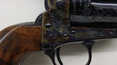 Colt SAA Custom ShopC Expert Hand Engraved Turkish Grips - Image 18 of 19