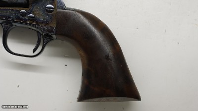 Colt SAA Custom ShopC Expert Hand Engraved Turkish Grips - Image 8 of 19