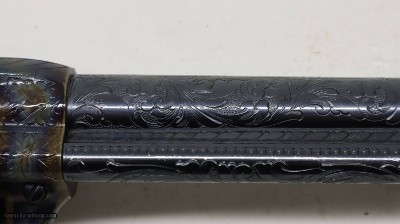 Colt SAA Custom ShopC Expert Hand Engraved Turkish Grips - Image 15 of 19