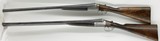 Wilkes Boxlock Deluxe Pair, 12ga, 2.5