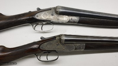 Cogswell & Harrison Extra Quality Victor Sideplate Boxlock Pair, 12ga, 28