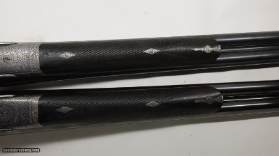Cogswell & Harrison Extra Quality Victor Sideplate Boxlock Pair, 12ga, 28