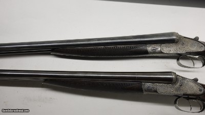 Cogswell & Harrison Extra Quality Victor Sideplate Boxlock Pair, 12ga, 28