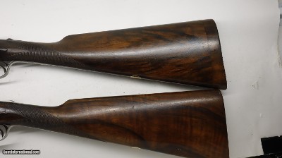 Cogswell & Harrison Extra Quality Victor Sideplate Boxlock Pair, 12ga, 28