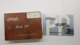 Walther PP, 32 ACP 7.65mm, 1969 Interarms, boxed Clean! - 2 of 17