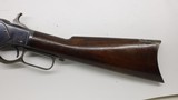 Winchester 1873 Rifle, 38 WCF 38/40 Made 1886 Antique 24