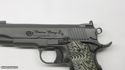 Colt 1911 Custom Carry Limited, Custom Shop 9mm New case O4042CS - Image 7 of 9