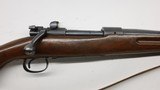 Winchester 54 Carbine, 30-06, peep sight 1929