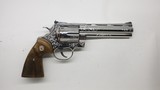 Colt Anaconda Factory Hand Engraved C Level, 44 Mag 6" NEW - 1 of 21