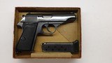 Walther PP, 1974, 7.65mm Browning, 32 ACP, boxed - 14 of 16