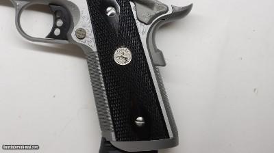 Colt 1911 Gold Cup Trophy Factory Hand Engraved C coverage, new - Image 10 of 13