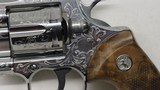 Colt Python Factory Hand Engraved D Level, 357 Mag 4.25