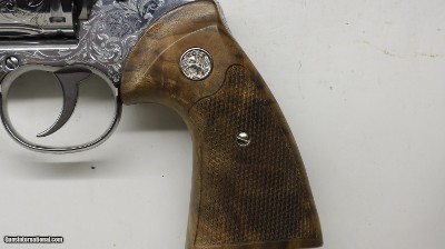 Colt Python Factory Hand Engraved D Level, 357 Mag 4.25
