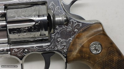 Colt Python Factory Hand Engraved D Level, 357 Mag 4.25