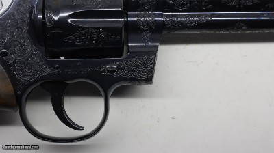 Colt BLUE Python Factory Master Hand Engraved C , 357 Mag 4.25