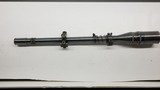 Unertl Rifle scope, 15X, Fine crosshairs, With Rings