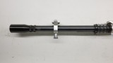 Unertl Rifle scope, 12x, Fine crosshairs with Dot, With Rings - 9 of 13