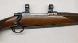 Ruger M77 77, 7x57 Mauser, 1979 Red pad Tang Safety W/ Rings