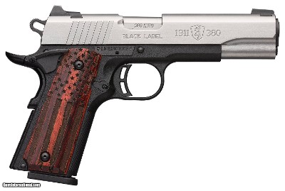Browning 1911-380 Black Label Pro American Flag 051978492