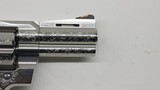Colt Python Stainless Factory Engraved Armory D 3", Custom Shop SP3WTS - 4 of 21