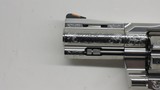 Colt Python Stainless Factory Engraved Armory D 3", Custom Shop SP3WTS - 16 of 21