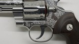 Colt Python Stainless Factory Engraved Armory D 3", Custom Shop SP3WTS - 19 of 21