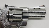 Colt Python Stainless Factory Engraved Armory D 3", Custom Shop SP3WTS - 5 of 21