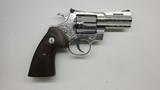Colt Python Stainless Factory Engraved Armory D 3", Custom Shop SP3WTS