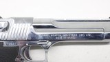 Magnum Research Desert Eagle, Made in Israel, Chrome 50 AE - 4 of 18
