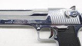 Magnum Research Desert Eagle, Made in Israel, Chrome 50 AE - 16 of 18