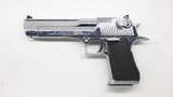 Magnum Research Desert Eagle, Made in Israel, Chrome 50 AE - 18 of 18