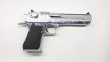Magnum Research Desert Eagle, Made in Israel, Chrome 50 AE - 1 of 18