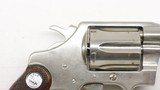 Colt Cobra Nickel 38 Special, 1970, 2" barrel - 3 of 18