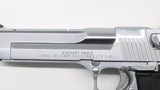 Magnum Research Desert Eagle, Made in Israel, Stainless 50 AE - 18 of 20