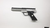 Colt 22 Target Model, 22LR, 2 Mags, 1995 Stainless 6