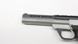Colt 22 Target Model, 22LR, 2 Mags, 1995 Stainless 6