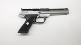 Colt 22 Target Model, 22LR, 2 Mags, 1995 Stainless 6