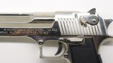 Magnum Research Desert Eagle, Made in Israel, Chrome 50 AE - 19 of 22