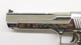 Magnum Research Desert Eagle, Made in Israel, Chrome 50 AE - 20 of 22