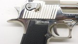 Magnum Research Desert Eagle, Made in Israel, Chrome 50 AE - 5 of 22