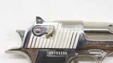 Magnum Research Desert Eagle, Made in Israel, Chrome 50 AE - 4 of 22