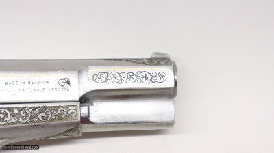 Browning High Power Hi Belgium 1987 Engraved Elliott 9mm - Image 2 of 22