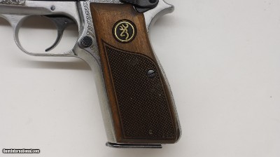 Browning High Power Hi Belgium 1987 Engraved Elliott 9mm - Image 18 of 22