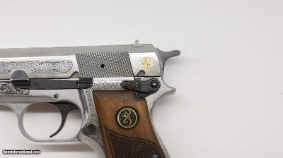 Browning High Power Hi Belgium 1987 Engraved Elliott 9mm - Image 19 of 22