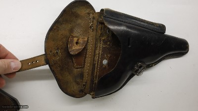 Luger P08 BYF 41 Mauser WW2 in holster Matching numbers - Image 23 of 25