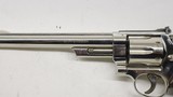 Smith & Wesson S&W 29-2 Nickel 29 44 Mag 8 3/8" Wood grips - 24 of 25