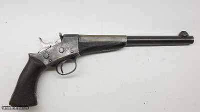 Remington 1901 Single Shot Pistol 22LR, 10" Barrel
